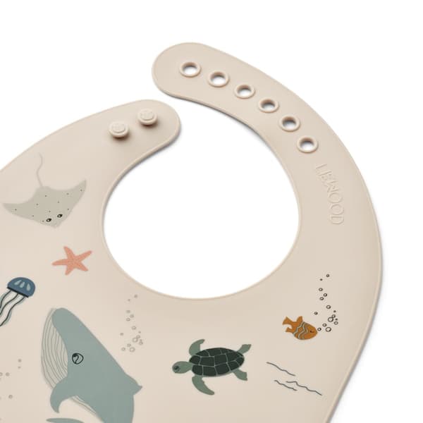 Tilda Bib Sea creature/Sandy 2-Pack Liewood