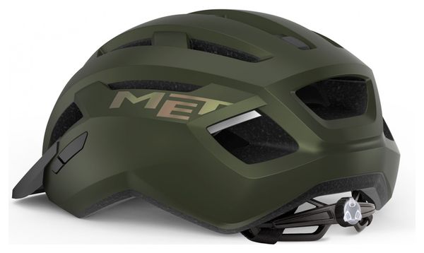 Casque MET Allroad Olive Mat