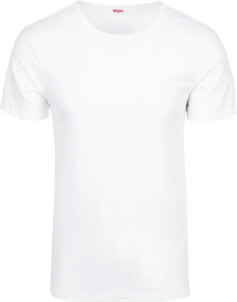Levi's T-shirt Ronde Hals Wit 2Pack 905055001-300