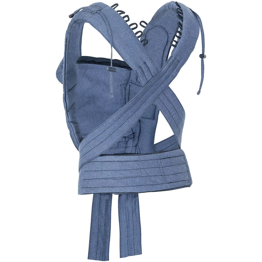Hoppediz Babytrage Bondolino blau-melange