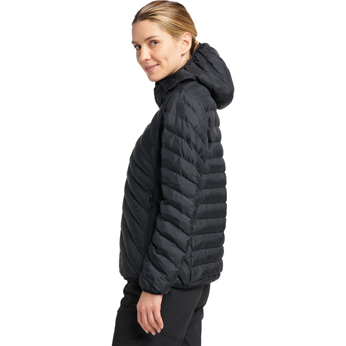 Haglöfs Särna Mimic Hood Isolationsjacke Damen true black