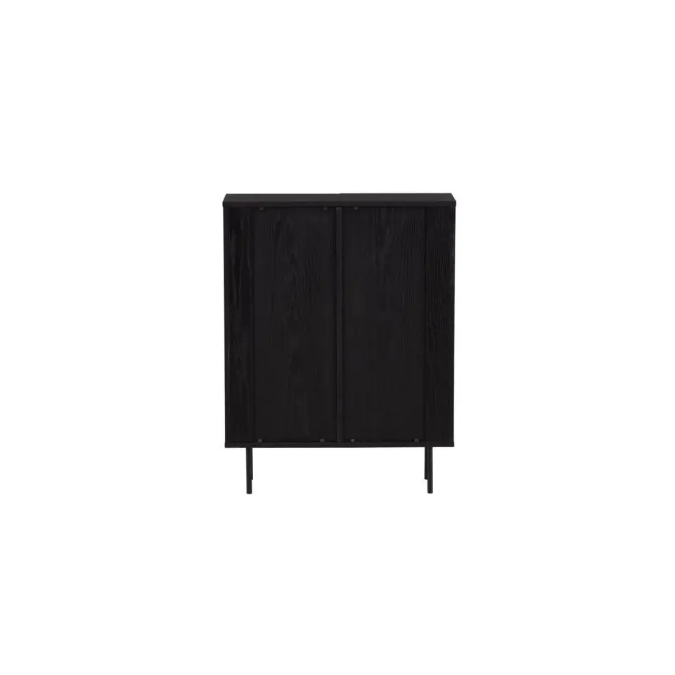 Svea - Taro opbergkast - 80 x 103 cm - zwart
