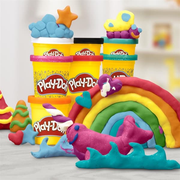Play-Doh Compound Bright Delights Multicolor Pack