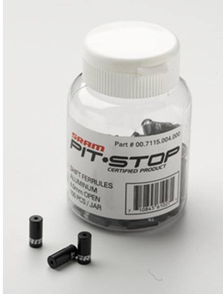 SRAM Shift Ferrules 4 mm Black