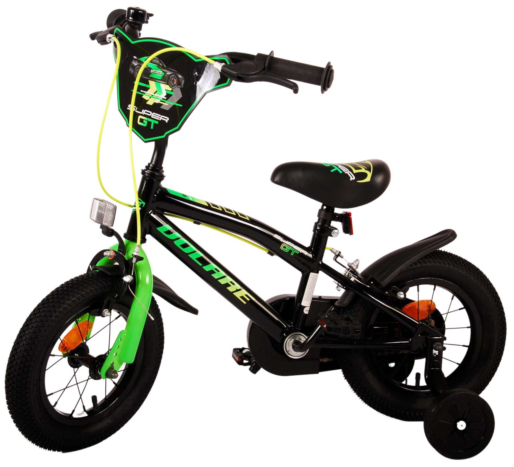 TPFSports Super GT Kinderfahrrad - Jungen - 12 Zoll - Rücktritt + Handbremse - Blau