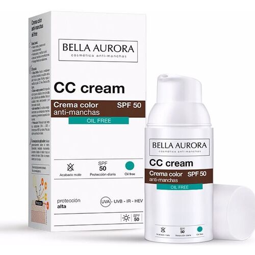 Bella Aurora - Cc Cream Anti-manchas Oil Free Spf50