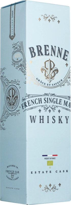 BRENNE ORGANIC FRENCH SINGLE MALT 70CL