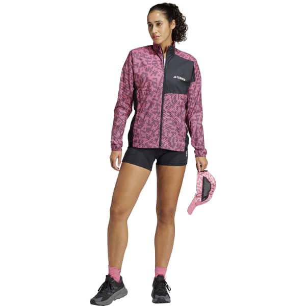 Veste trail ADIDAS TRAIL WIND JKT W FUSROS/NOIRAU