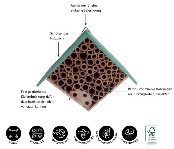 Dehner Natura Premium Insektenhotel Apulien