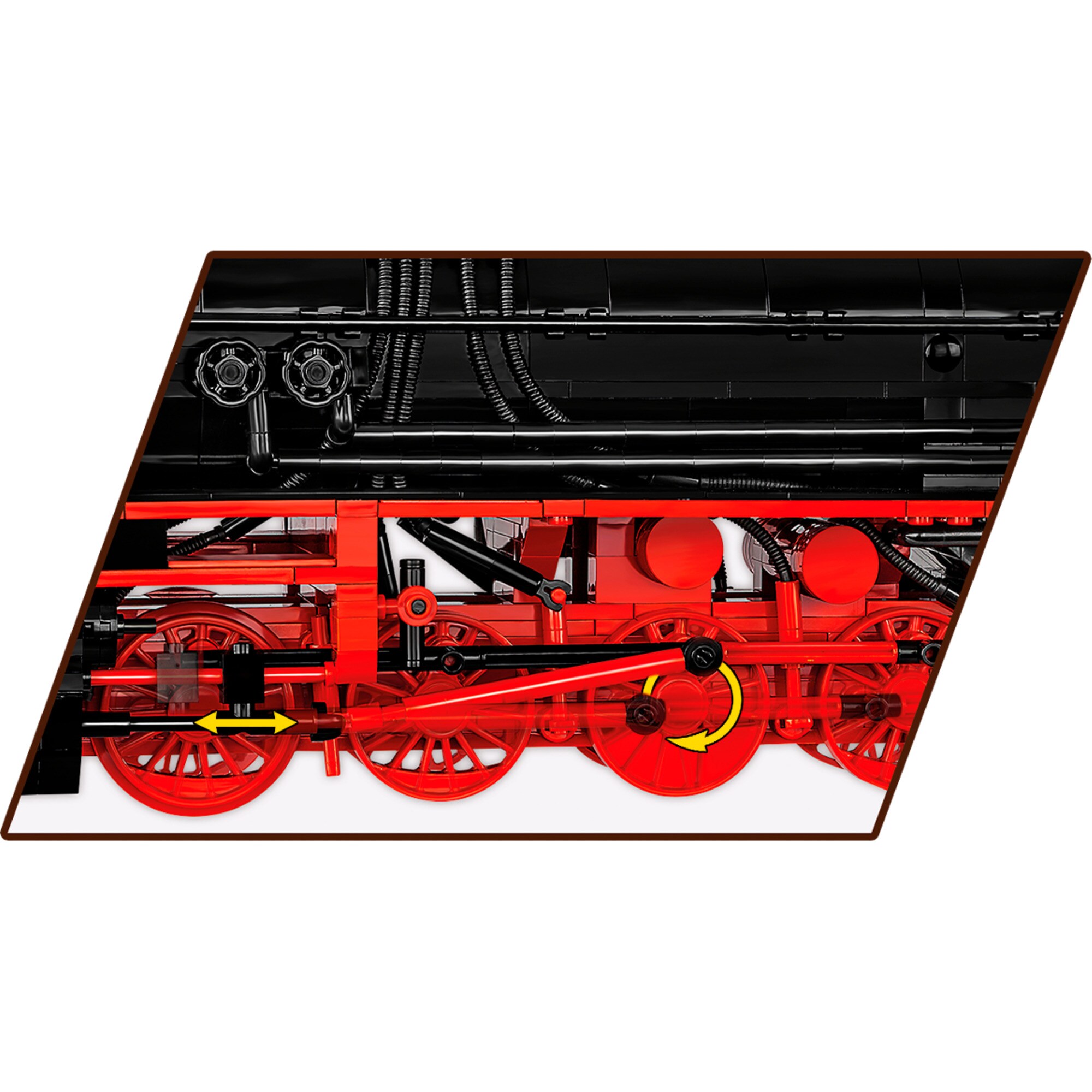 COBI Konstruktionsspielzeug DR BR Class 52 Steam Locomotive