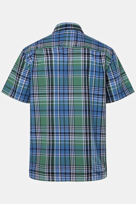 JP1880 Karohemd, langarm, Langarm, Comfort Fit, Buttondown Kragen, bis 8 XL