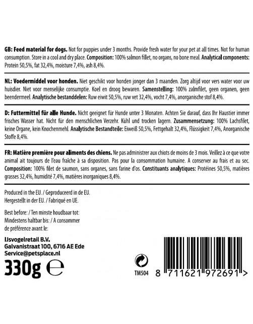 Timo Trainers Zalm - Hondensnacks