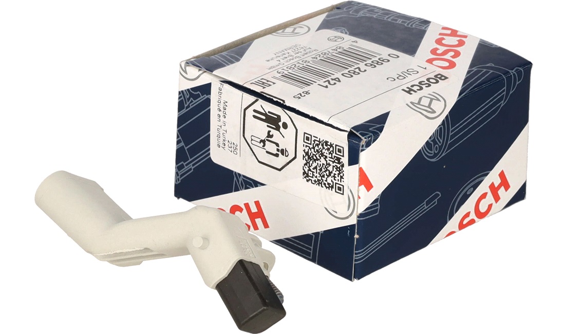 Impulsensor, krumtapaksel