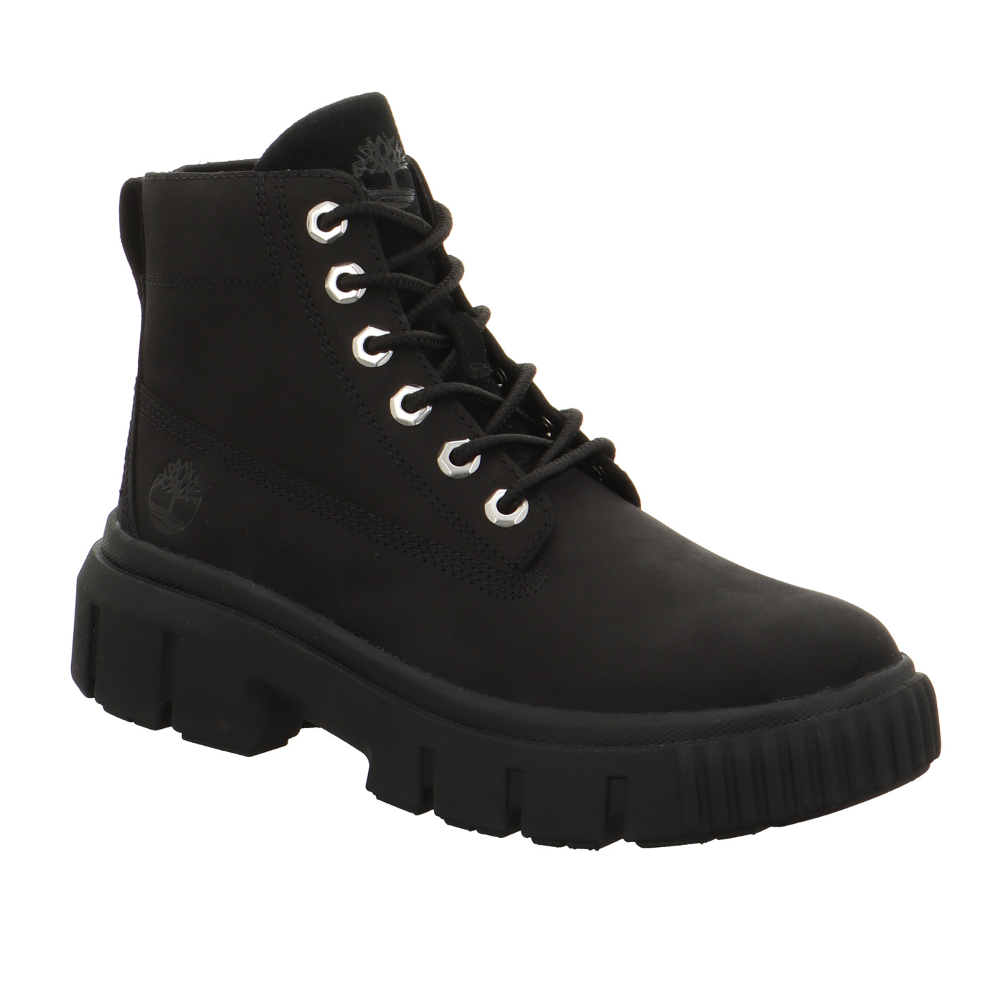 Schnürboots schwarz