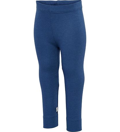 Hummel Leggings - Rib - hmlRene - Fähnrich Blue