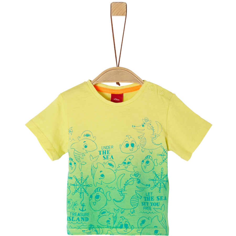 s.Oliver T-Shirt yellow