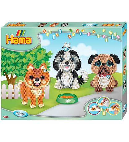 Hama Midi Perles?t - 4000 stk. - Hunde