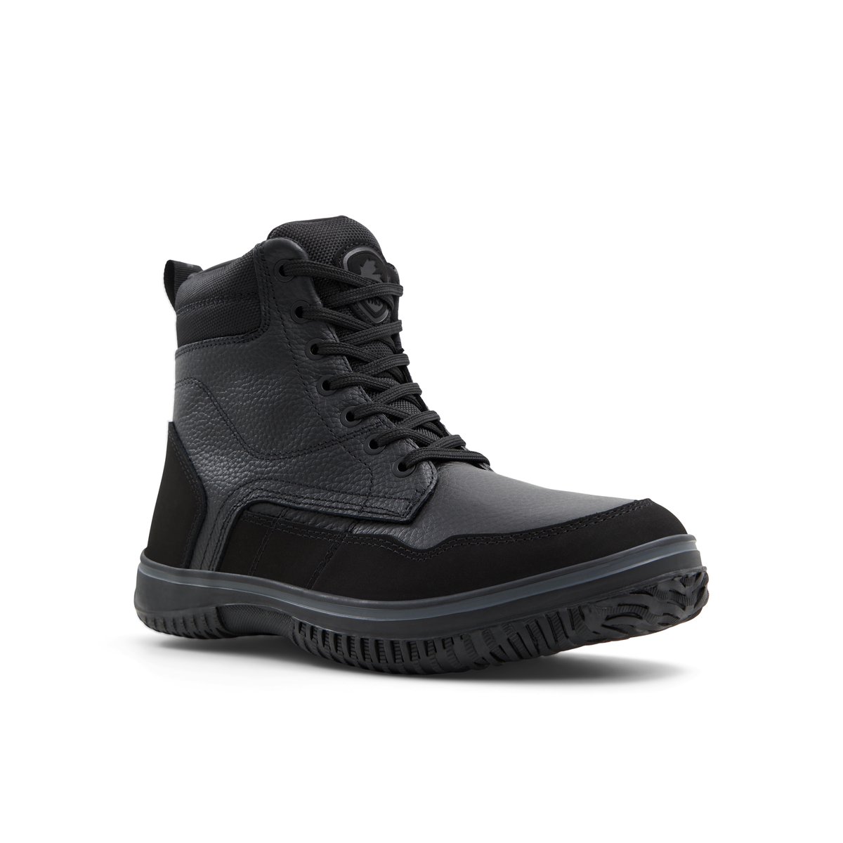 PAJAR-Ganner-m-Bottes d'hiver - Talon plat - Noir
