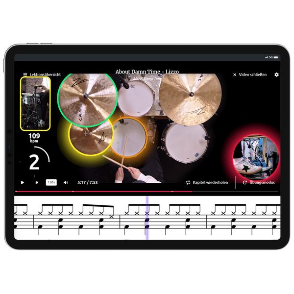 music2me Drums 1 Monats-Zugang (ESD)