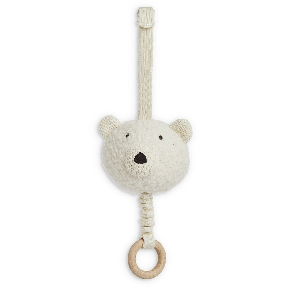Køb Smallstuff Off White Musikuro Uld Bouclé