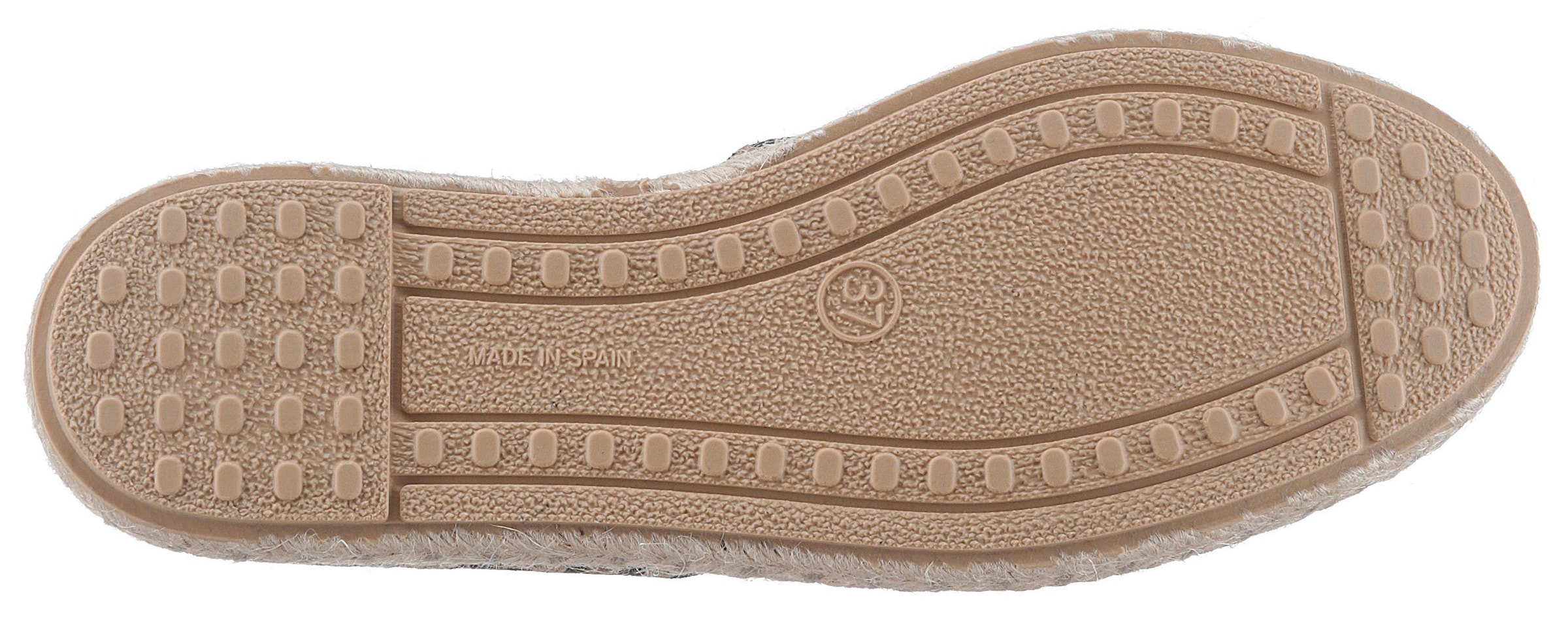 VERBENAS Espadrille  Strandschuh, Sommerschuh, Loafer im trendigen Animal-Look