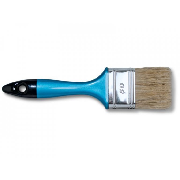 Lackierpinsel flach, Naturborsten, St. 6 (1160)