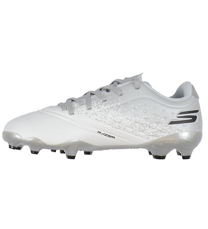 Skechers Fußballschuhe - Razor 1.5 Jr TD FG - Weiß/Silber