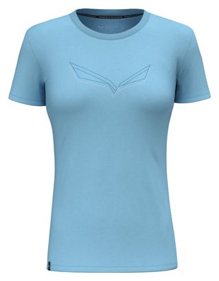 T-Shirt Femme Salewa Pure Eagle Frame Bleu