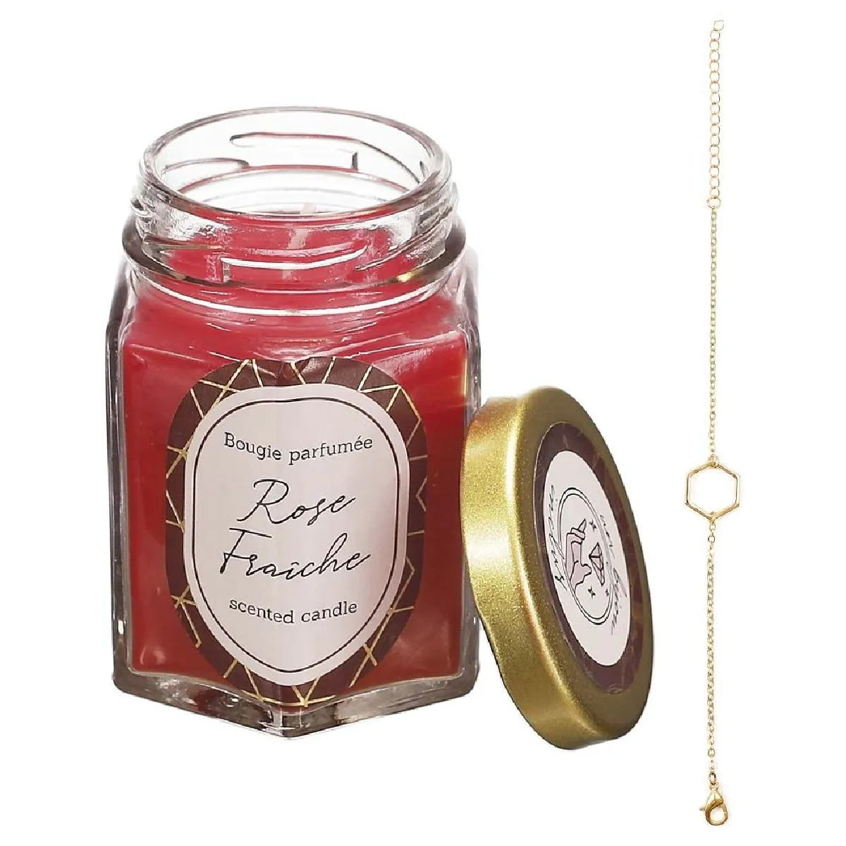 The Concept Factory Bougie Parfumée/Bijou Surprise (x2)