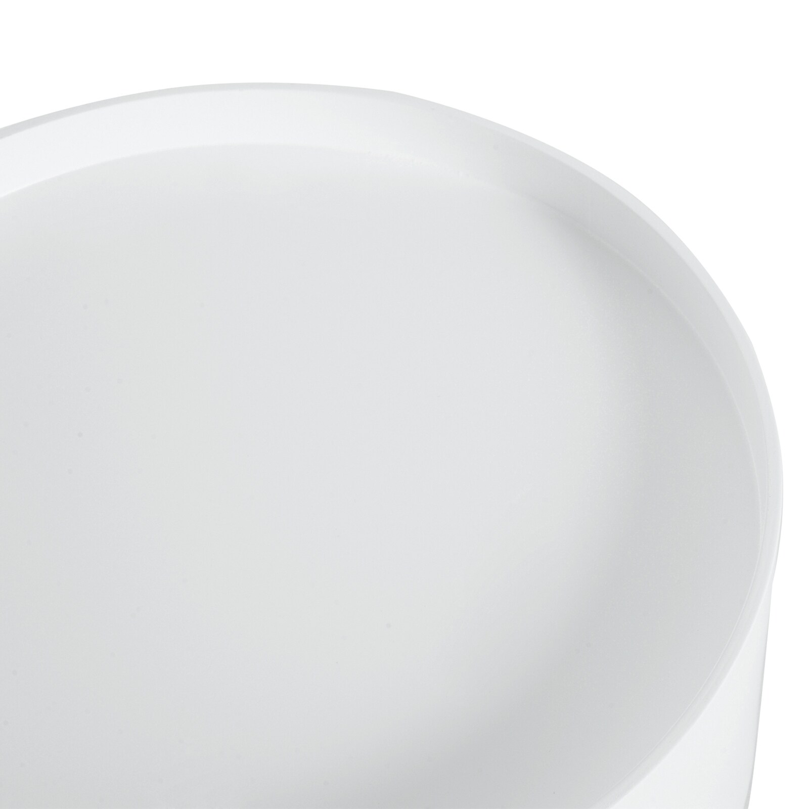 HOMCOM Beistelltisch mit Schublade weiß Ø38 x 45H cm