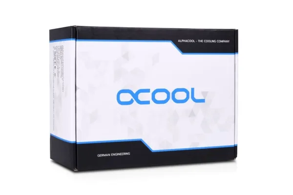 Alphacool Rise Flat Reservoir DDC ekspansionsbeholder med pumpe