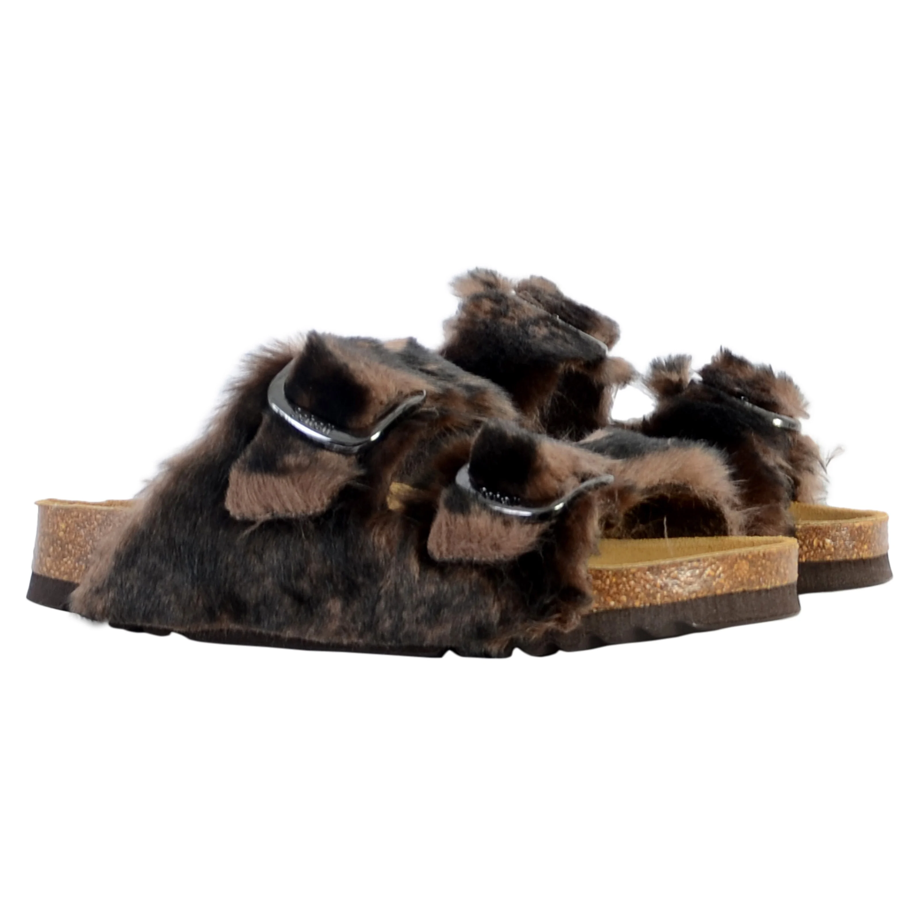 Mules cuirnoelle | Marron