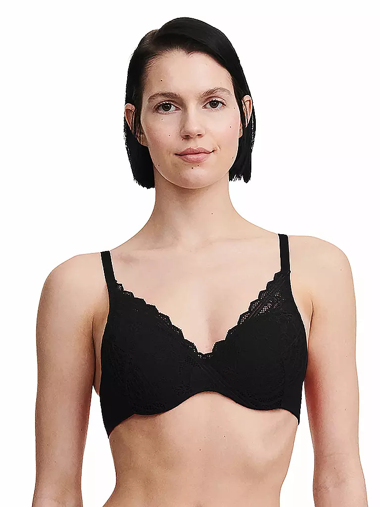 CHANTELLE BH mit Bügel FLORAL TOUCH schwarz schwarz