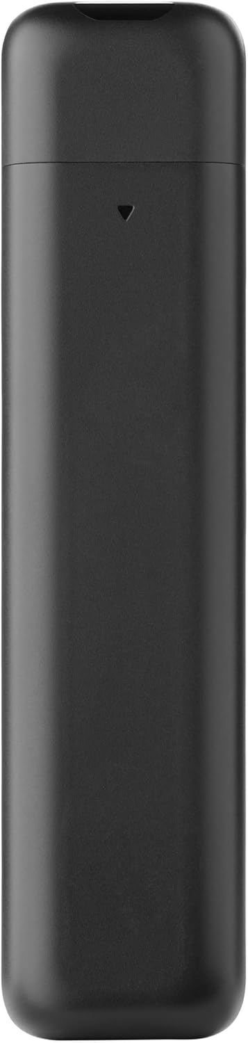 Universal Ersatz Fernbedienung für TV / Apple TV / Sound Bar URC 1110 mit Siri Sprachsteuerung (Batteriebetrieben) - Schwarz