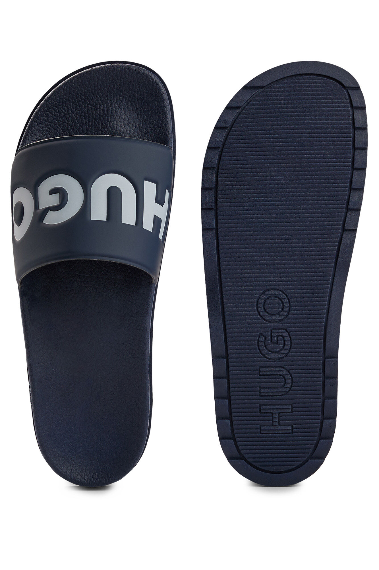 Sapato casual masculino - azul escuro