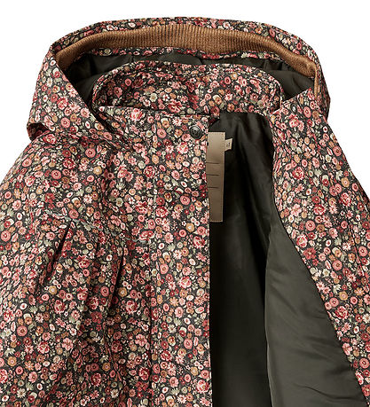 Wheat Winterjacke - Mimmi Tech - Raven Wild Blumen