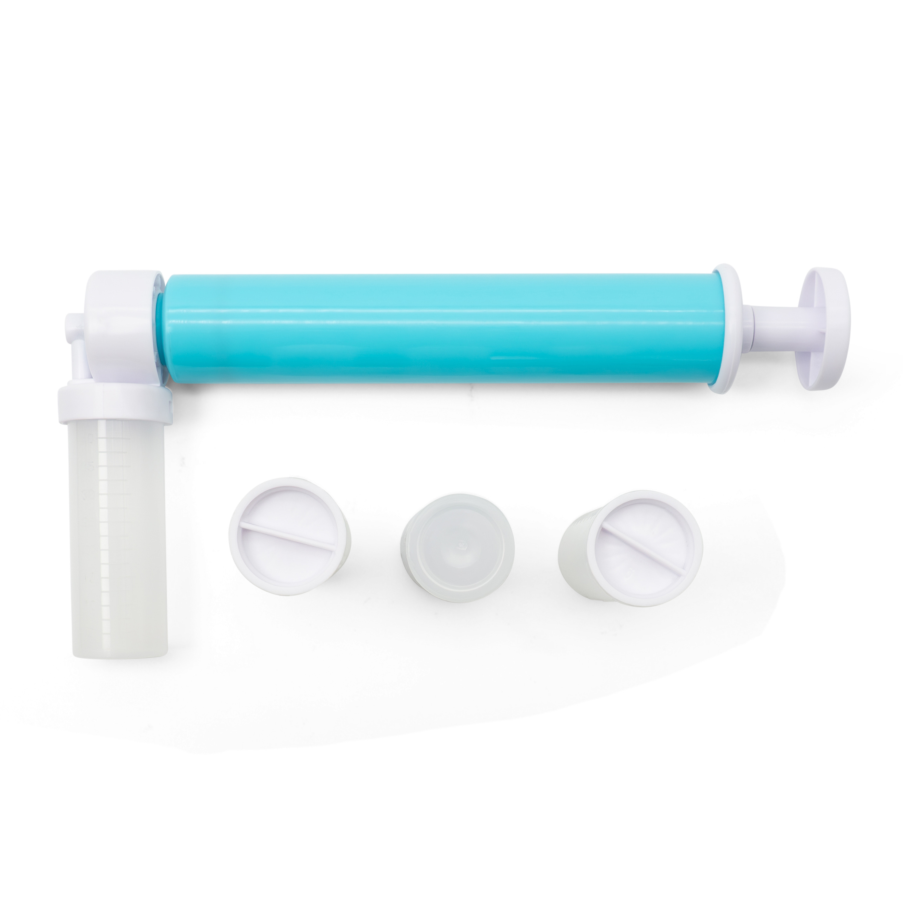 (40ml) Manuelle Air Brush Pumpe Fondant Deko Spritzpistole für Kuchen / Torten - Blau