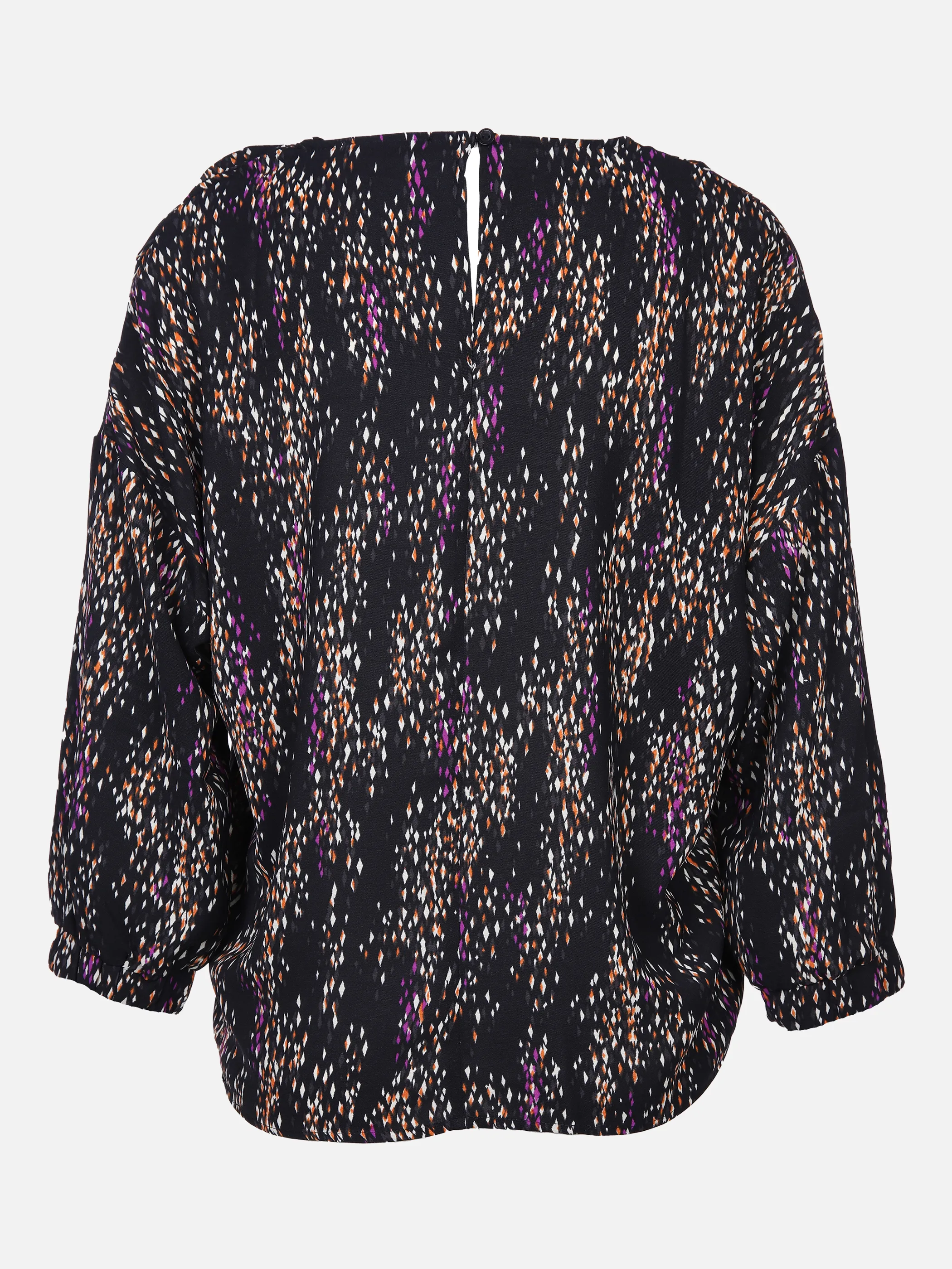 Damen Schlupfbluse mit Alloverprint