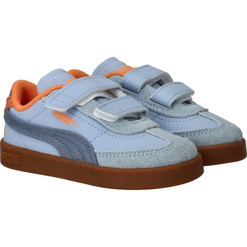 Puma Club II Era Summer V Sneakers Blauw Meisjes Jongens
