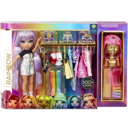 MGA Entertainment Rainbow High Fashion Studio Exklusive Puppe mit Kleidung und Accessoires