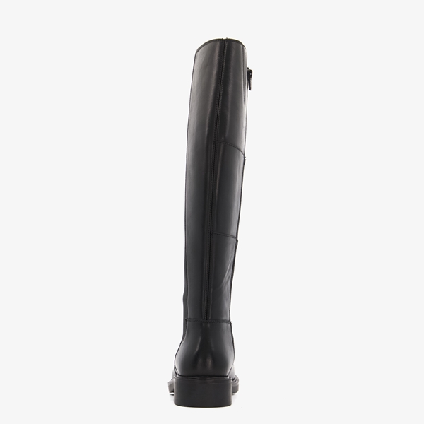 Harper hoge leren dames boots zwart