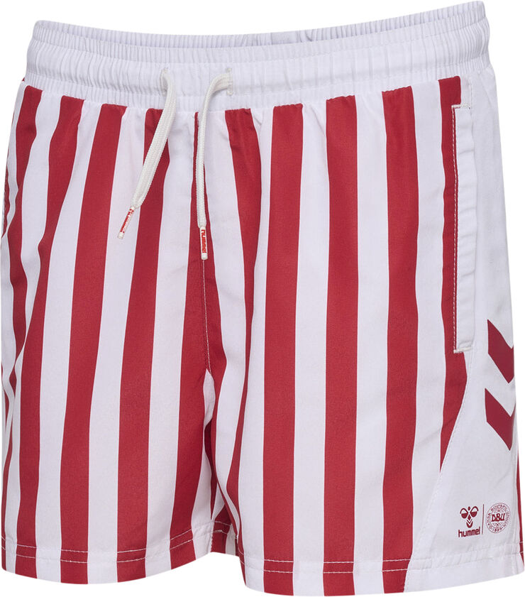 Hummel DBU Danmark 24 Badeshorts Børn Hvid