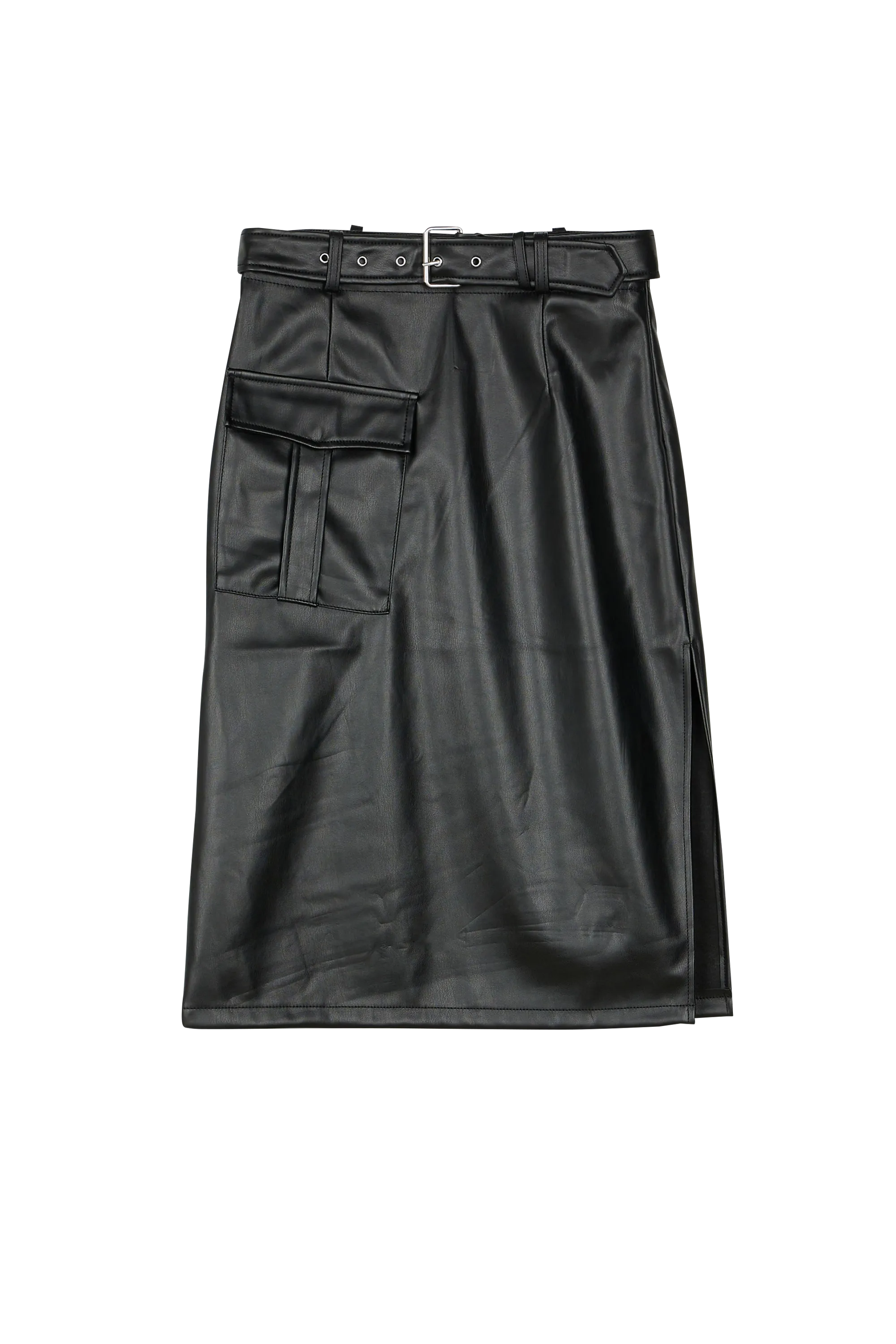 NOISY MAY Jupe  MIDI CARGO SKIRT Noir