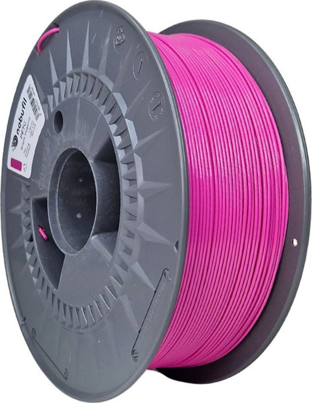 Nobufil  PETG Bright Magenta, 1,75 mm / 1000 g    Leicht zu druckendes PETG Filament aus recyceltem Kunststoffabfall