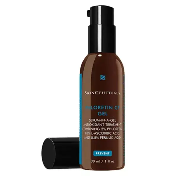 Sérum facial em gel antioxidante Phloretin CF da SkinCeuticals, 30ml