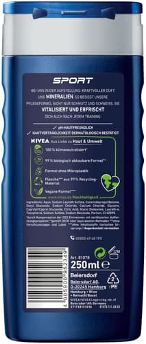 Nivea Men Pflegedusche Sport 3 in 1