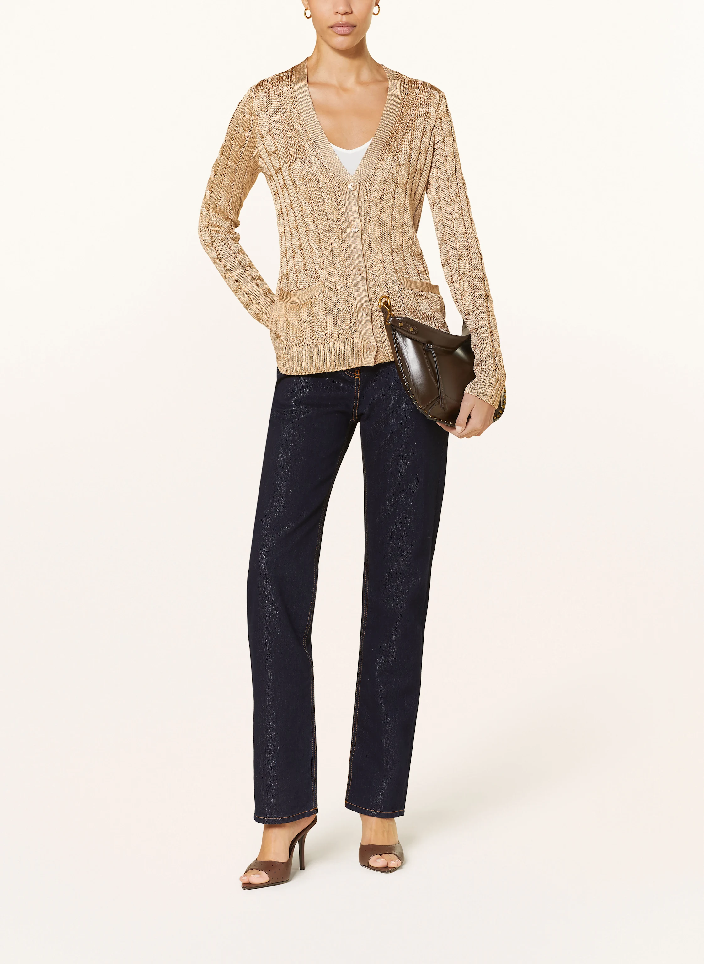 RALPH LAUREN Collection Strickjacke aus Seide