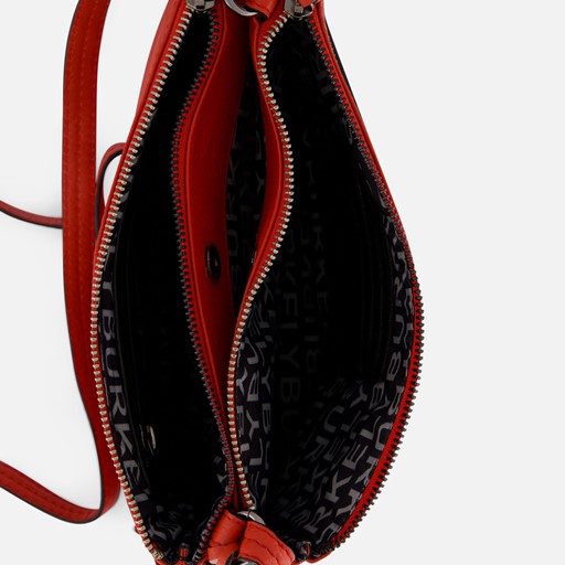 Burkely Rock Ruby Double Pocket Tas rood