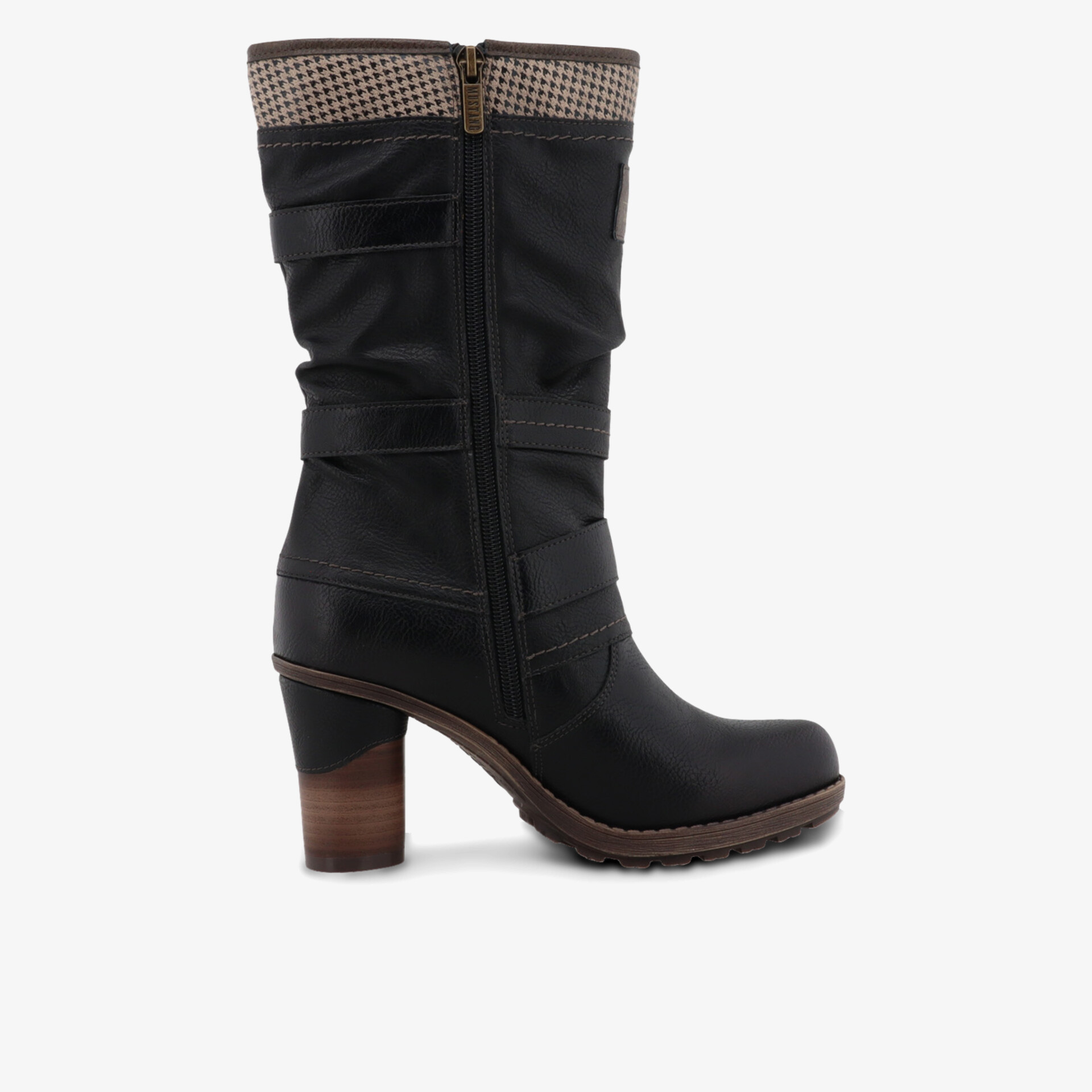 MUSTANG Damen klassische Stiefel schwarz