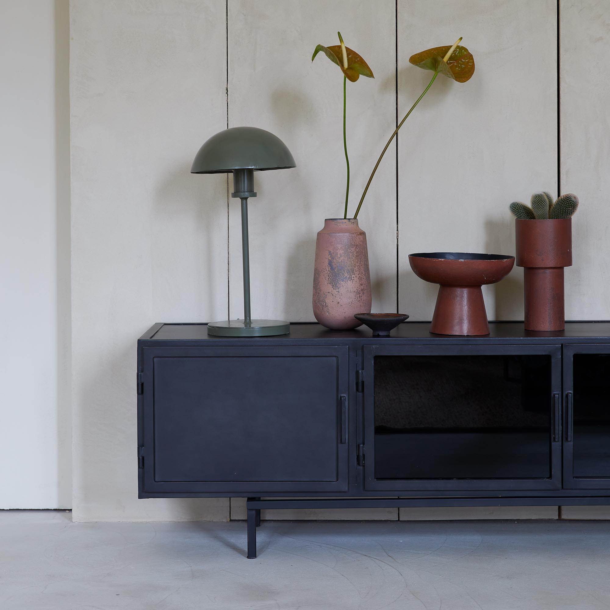 TV-Kast Brooklyn Black H53x200x44cm